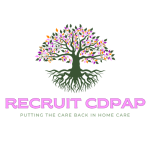 Recruit CDPAP logo Tansluscent Recruit CDPAP logo Tansluscent